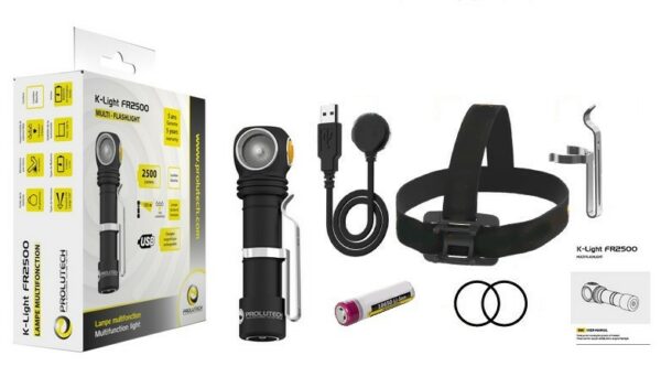 Lampe LED FR2500 K-Light PROLUTECH - 2 500 LUMENS – Image 4